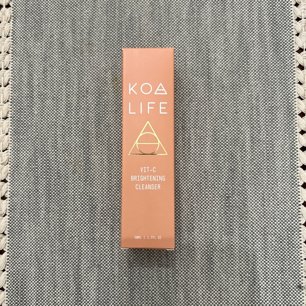 KOA LIFE Vit C Brightening Cleanser 50ml 1.7fl oz New